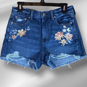 American Eagle  Floral Mom Shorts Size 4